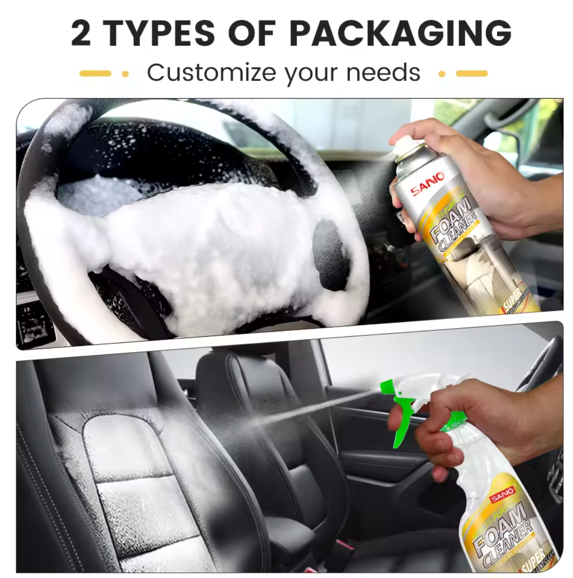 Automotive Accessories Grease Magic Rim Fluid Car Washer Multi Purpose 650ml-tyre-foam-cleaner