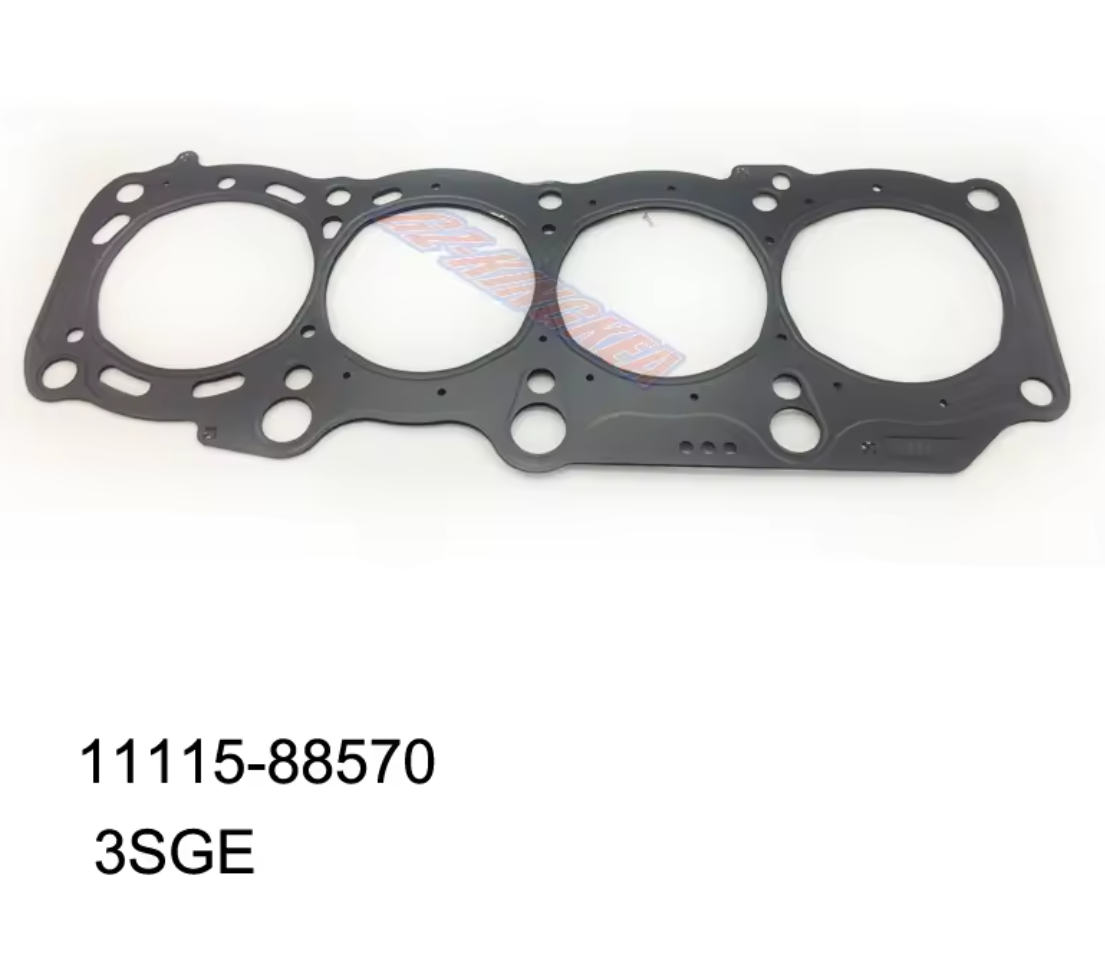 auto engine parts cylinder cover valve head gasket 11115-88570 engine 3SGE metal