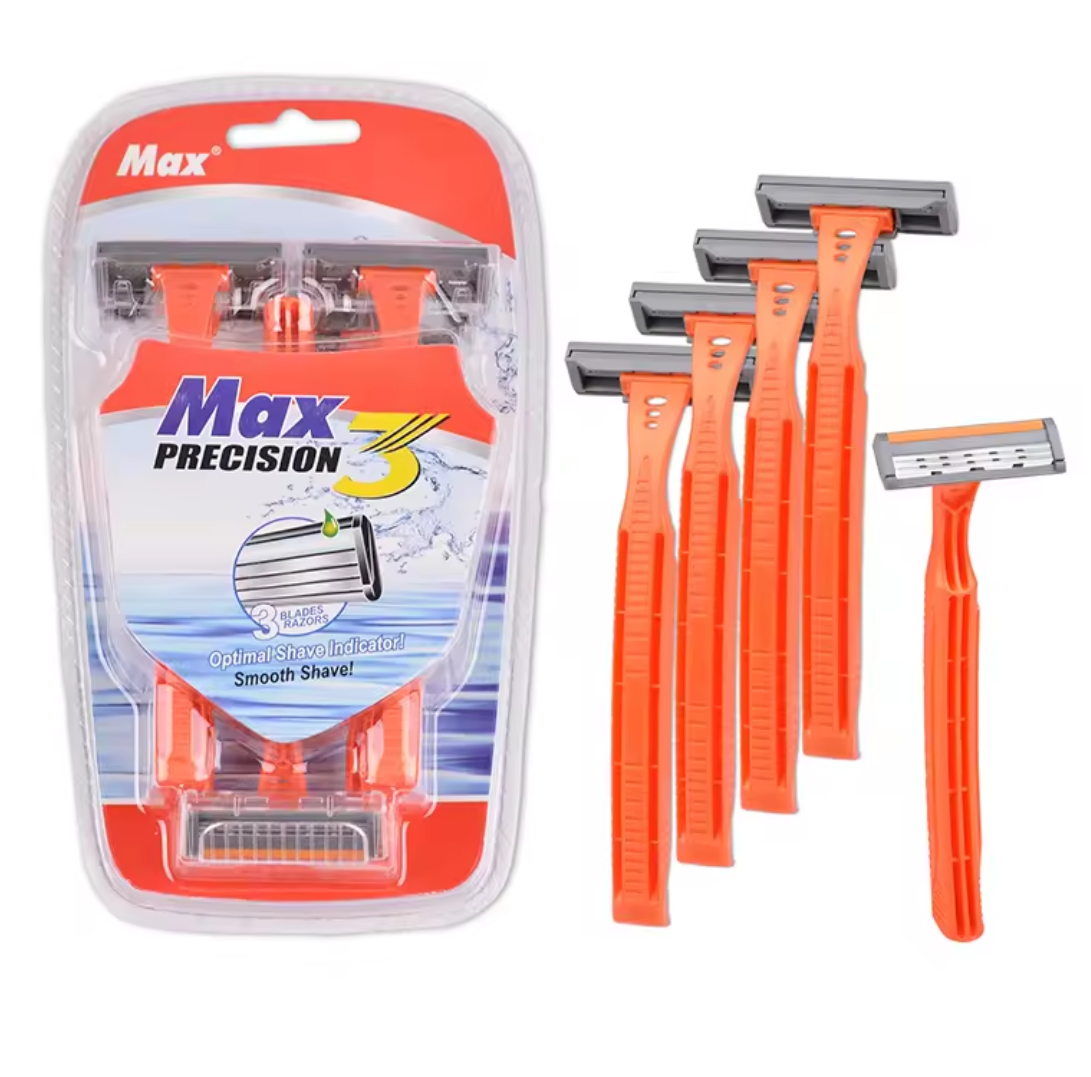 MAX precision 3 triple blades disposable razor male razor