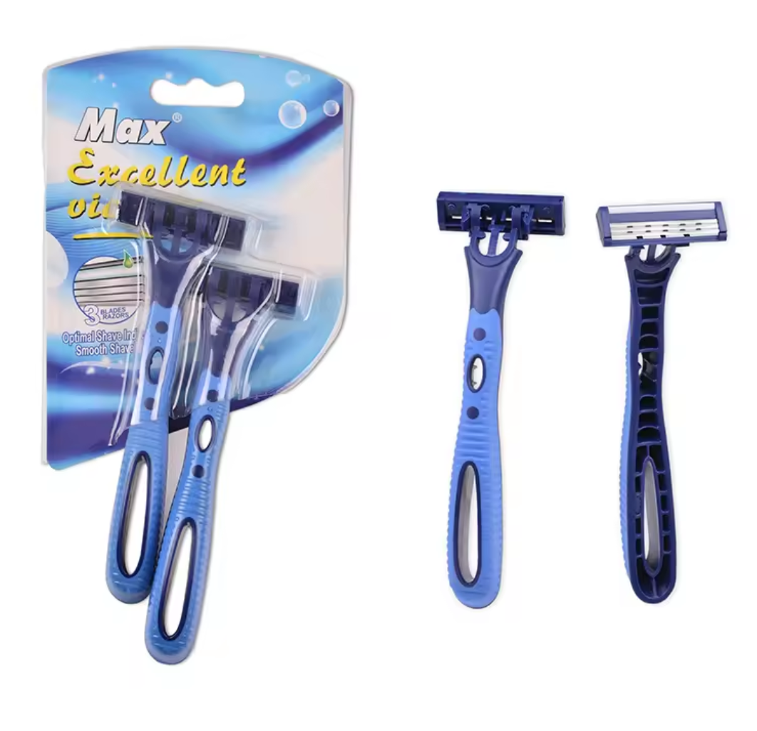 Sweden Triple blade disposable mens razor max brand