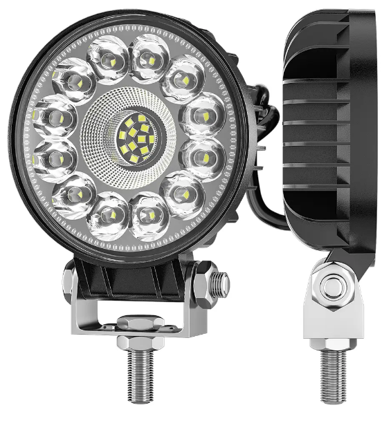 2023 New 40W Round 4 Inch 37mm Led Work Lamp 27LEDs for Tractors Trucks