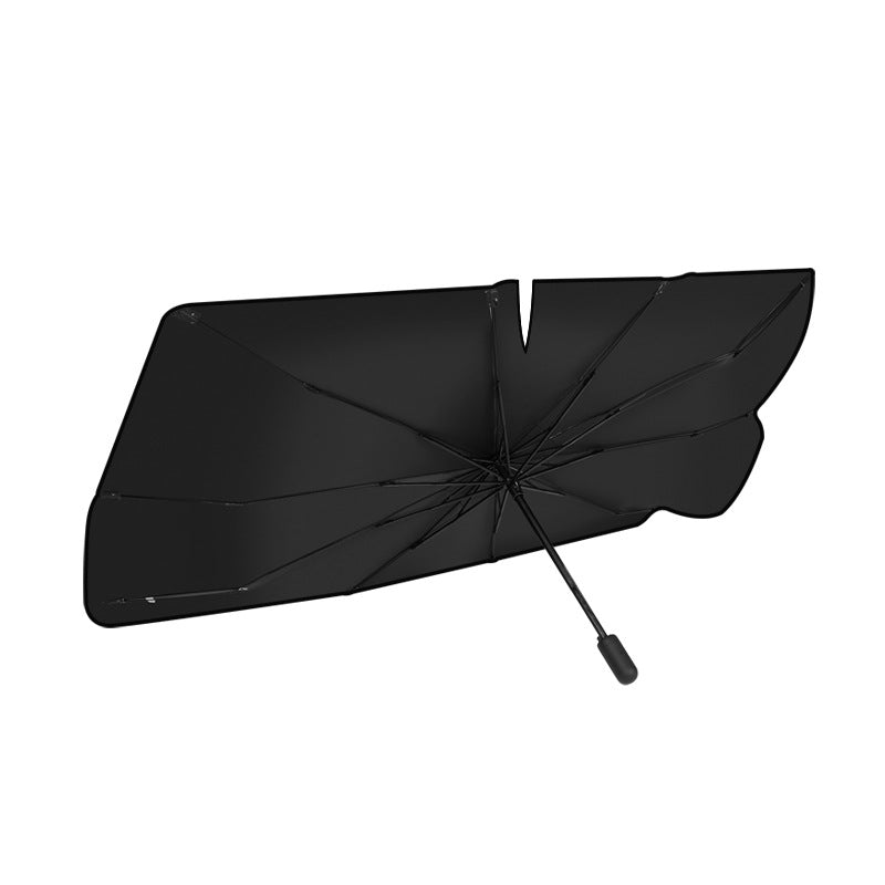 Car Sunshade Umbrella Car Front Windshield Sun Protection Heat Insulation Board Retractable Universal Front Car Sunshade