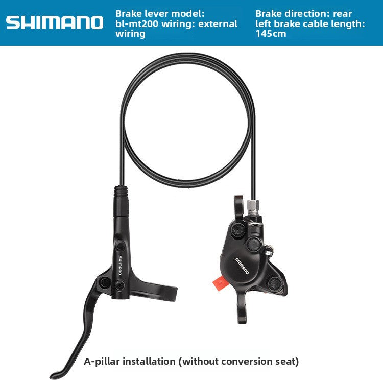 SHIMANO MT200 Oil Brake Mountain Bike Hydraulic Disc Brake Folding Bike Oil Brake