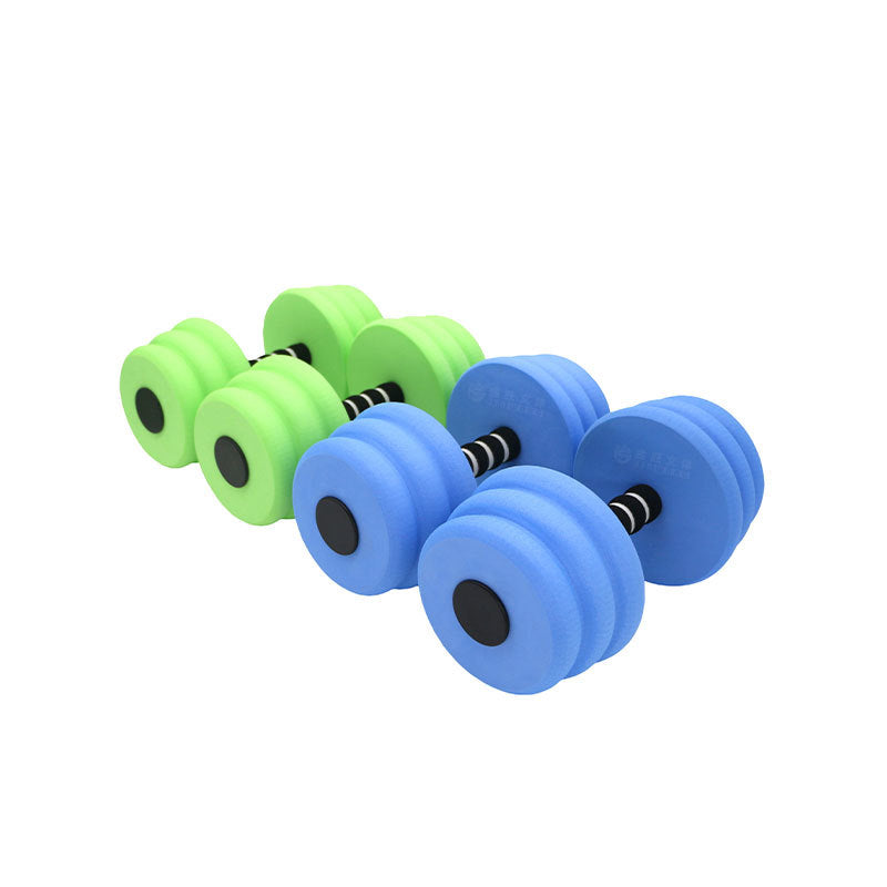 Water Dumbbell Swimming Yoga Training Beginner Auxiliary Adult and Children Water Playing Fitness Eva Floating Dumbbell