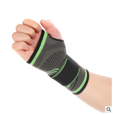 Sports Fitness Tie Elbow Arm Guard Wristband Hand Guard Pressurized Basketball Protective Gear Breathable Sweat-Wicking Knitted Cycling Protective Gear