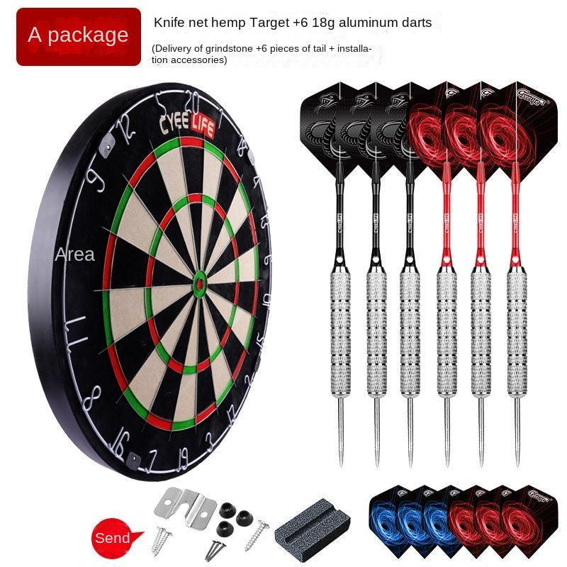 Cyeelife Blade Net Target Darts Set Professional Competition Adult Entertainment Level Thickened Flying Target Plate