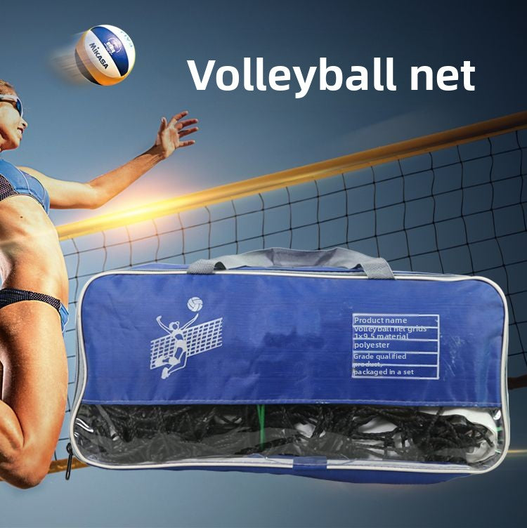 Volleyball Net Standard Air Volleyball Net Competition Special Net Beach Volleyball Net Indoor and Outdoor Convenient Training Volleyball Net