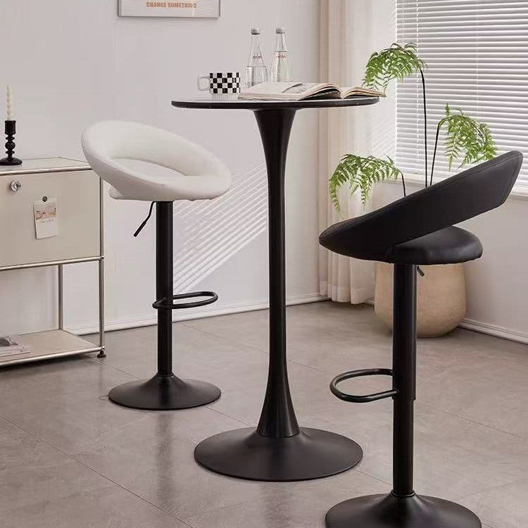 European Style Bar Stool Adjustable Swivel Chair Cashier High Stool Bar Stool Front Desk Bar Chair Backrest Stool Beauty Makeup Chair