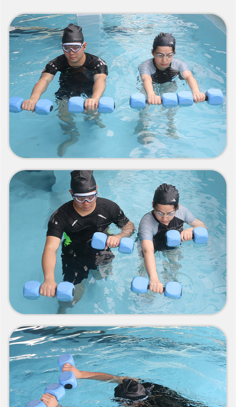 Swimming Water Dumbbells Children's Floating Trainer Water Yoga Fitness Special Sports Large Buoyancy Cube Dumbbells