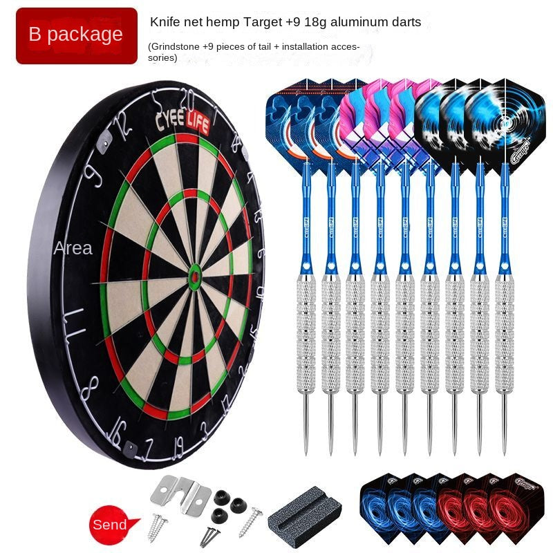 Cyeelife Blade Net Target Darts Set Professional Competition Adult Entertainment Level Thickened Flying Target Plate