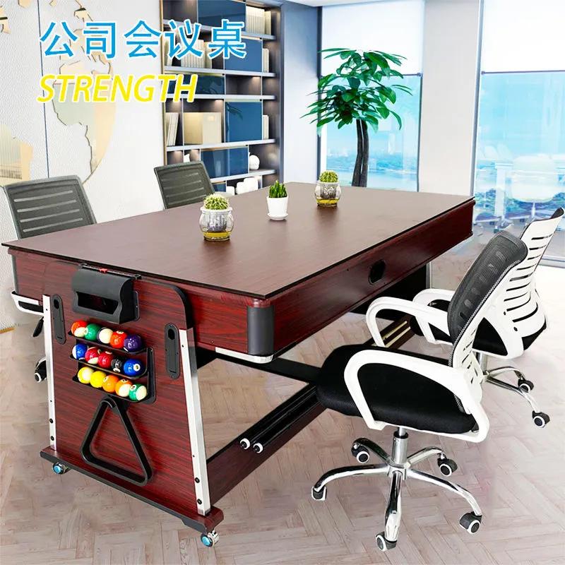 4-in-1 game table home standard commercial American black eight multi-function table tennis table ice hockey table