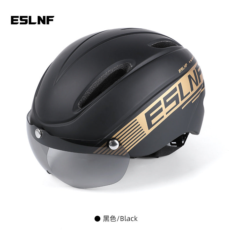 Eslnf Bicycle Helmet Folding Balance Car Roller Skating Safety Helmet Mountain Highway Vehicle Anti-Collision Cycling Fixture