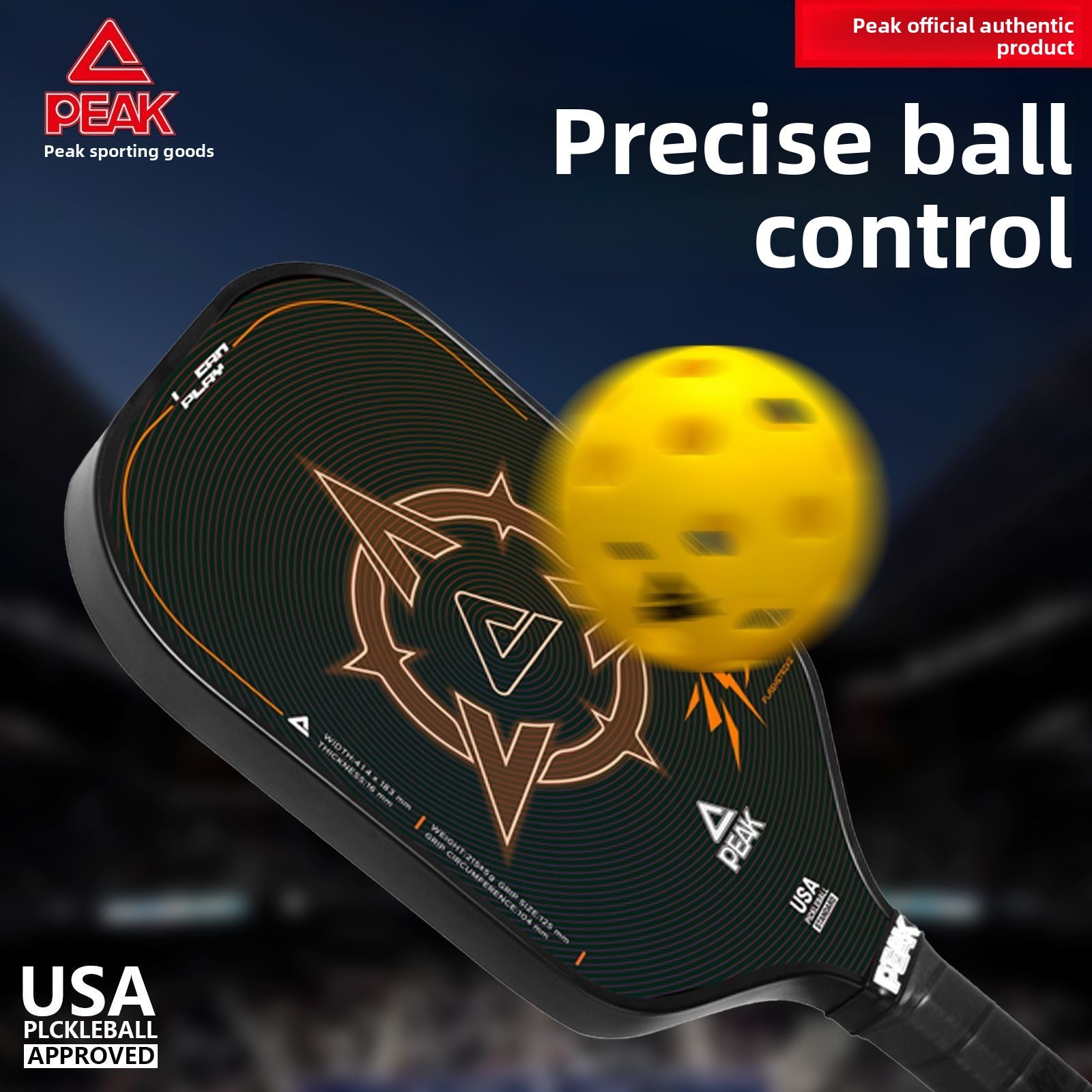 Pickleball Racket Set Carbon Fiber PP Honeycomb Core Pickleball Full Set Tournament Grade Pickleball Racket