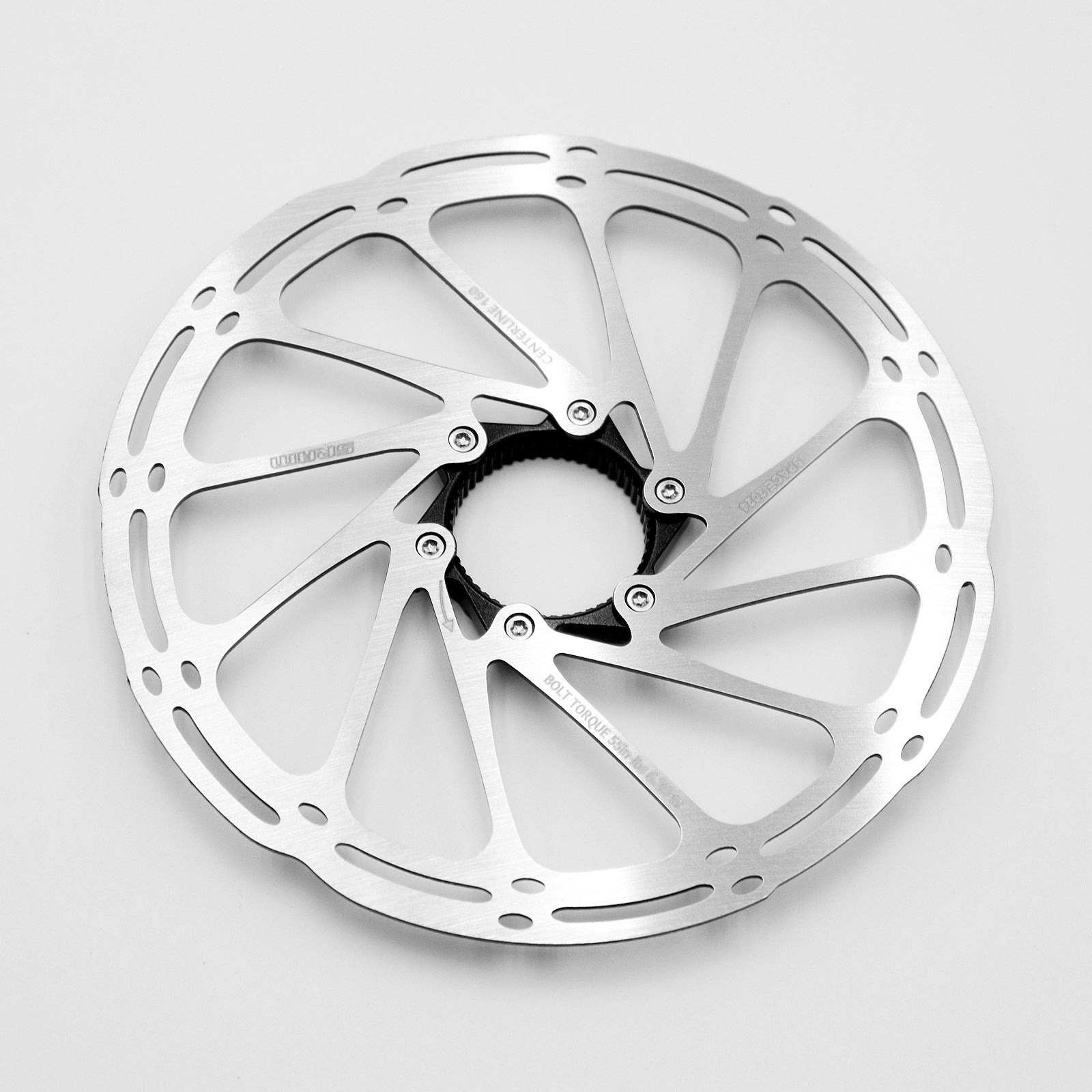 Center Lock to Six-Bolt Disc Adapter CNC Aluminum Alloy Thru-Axle Hub Center Lock Disc Conversion Mount Disc Brake Mount
