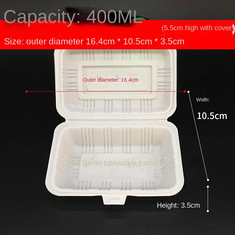 Disposable plastic lunch box 280ml 350ml 400ml 450ml 600ml 800pcs in a box