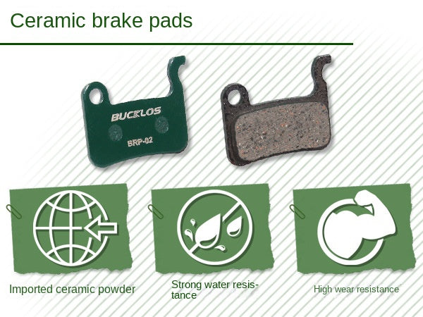 BUCKLOS Mountain Bike Cooling Pads A01S Ceramic Resin Brake Pads M06/M07 Disc Brake Blocks