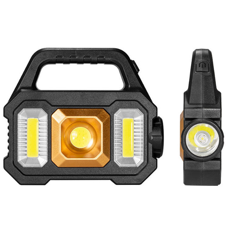 Multifunctional Searchlight Emergency LED Solar Outdoor Lights Waterproof Power Torch Cod Portable Lamp