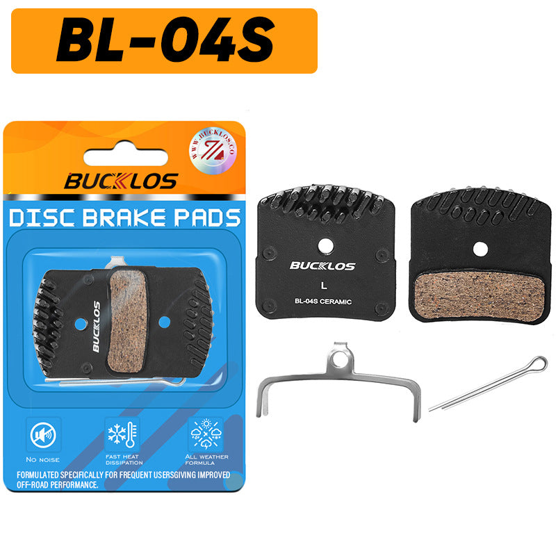 BUCKLOS Mountain Bike Brake Pads Ceramic Cooling Disc Brake Pads N03A/N04C/L05A/J04C