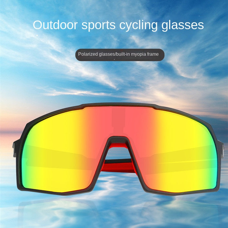 Outdoor Cycling Supplies against Wind and Sand Men's and Women's Eye Goggles with Myopic Glasses Option Lens Ski Sports Polarized Sunglasses