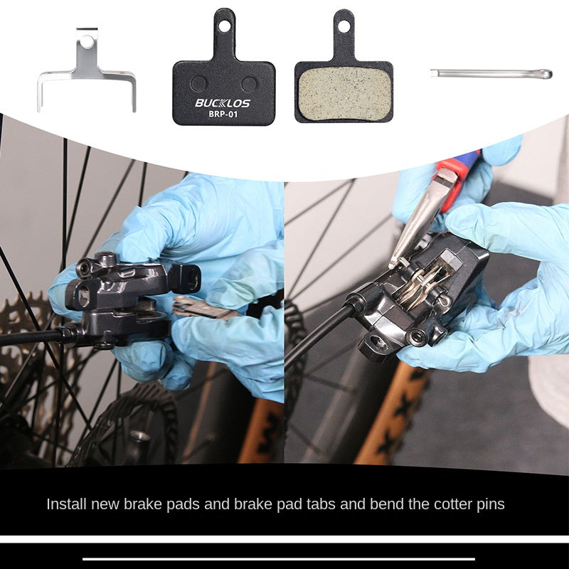 BUCKLOS Mountain Bike Cooling Pads MT200 Ceramic Resin Brake Pads B01S/B03S/B05S