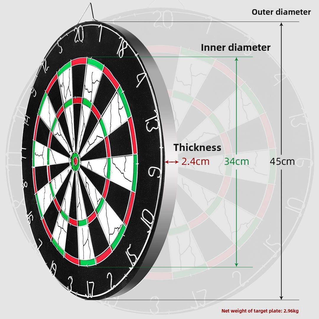 Cyeelife Official Authentic Products Dart Board Set Professional Competition 18-Inch Training Flocking Indoor Large Plate Target Plate