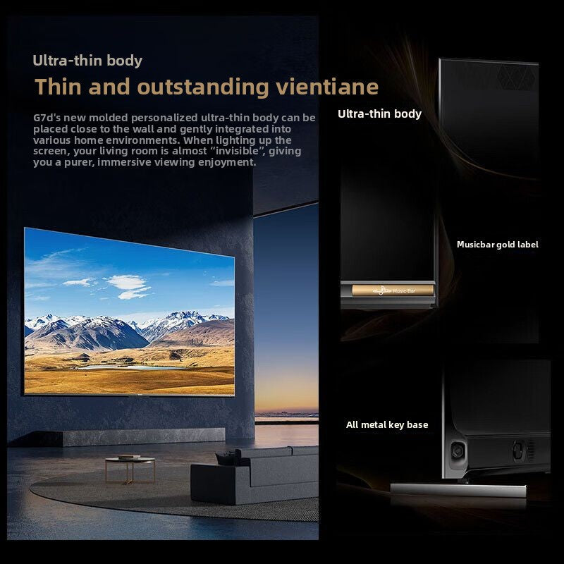 Skyworth Smart 75inch Ultra-Thin TV 240Hz No Lag 4G+64G Large Memory G-Quality Chip Backlight