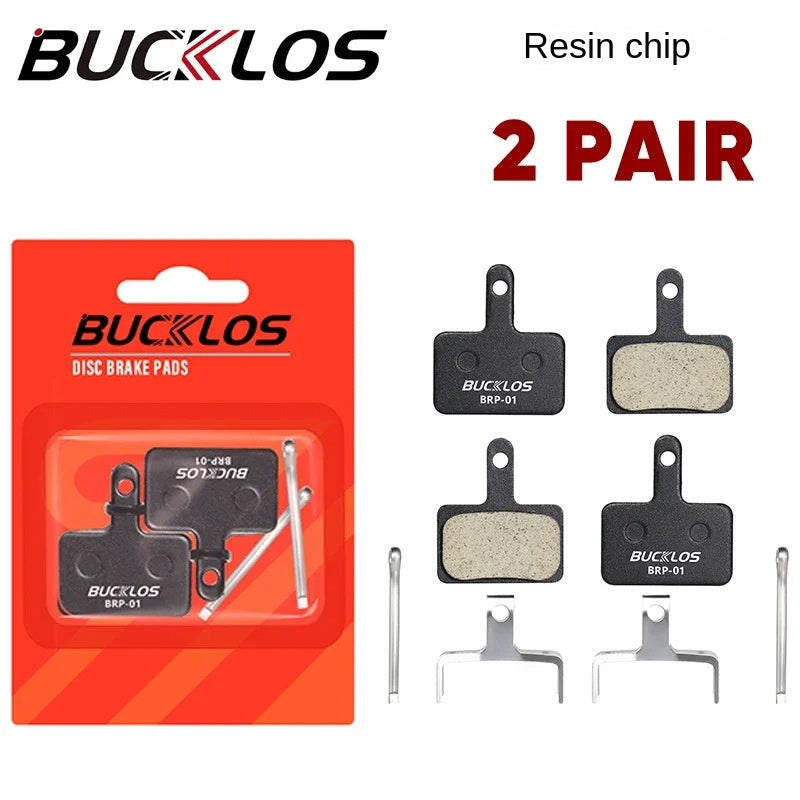 BUCKLOS Mountain Bike Cooling Pads MT200 Ceramic Resin Brake Pads B01S/B03S/B05S