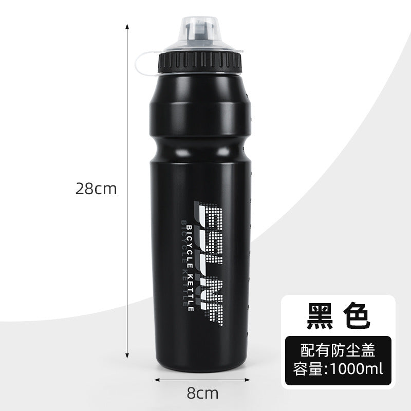 Eslnf Mountain Highway Vehicle Kettle 1000ml Large Capacity Pp Material Bicycle Watercup Outdoor Cycling Fixture