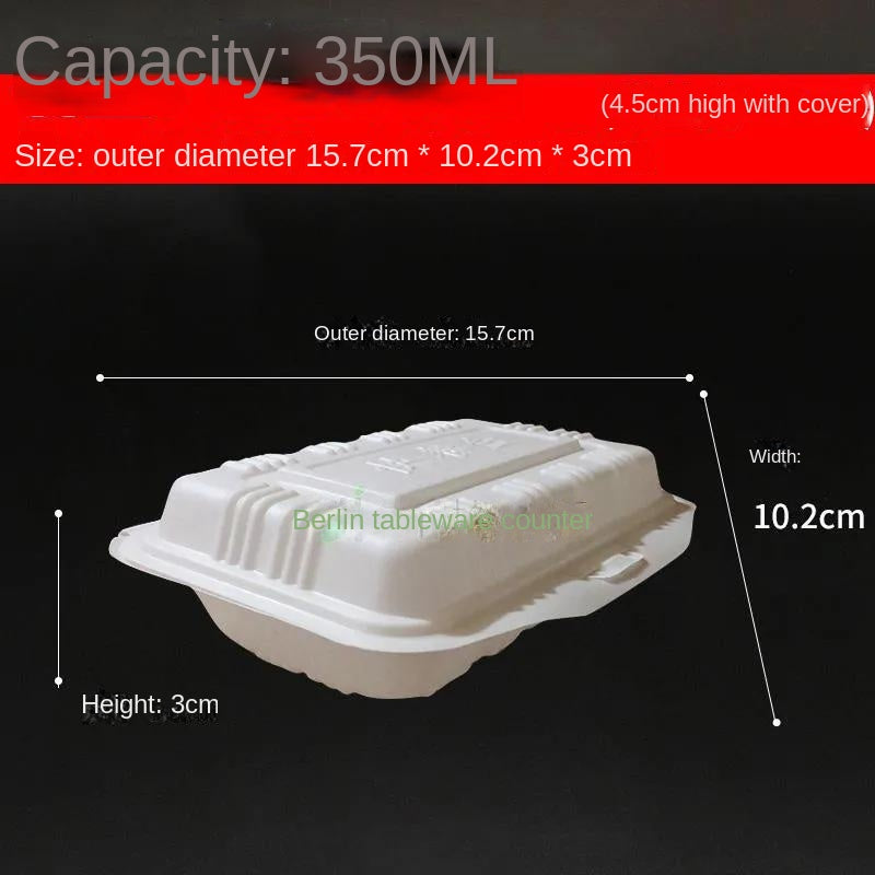 Disposable plastic lunch box 280ml 350ml 400ml 450ml 600ml 800pcs in a box