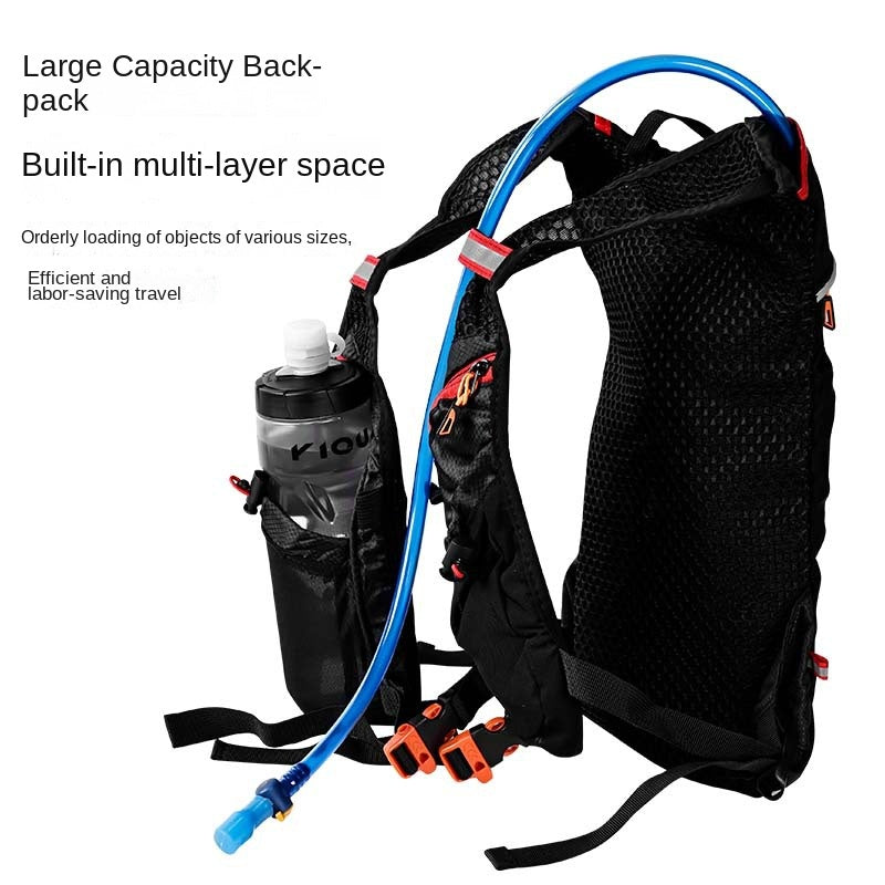 Outdoor Sports Backpack Mountaineering Cross-Country Hiking Backpack Outdoor Cycling Backpack Large Capacity Anti-Scratch Water Bag Backpack