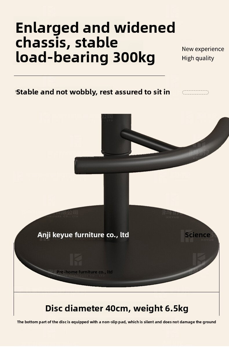 Light Luxury Bar Stool Simple Modern Stainless Steel Lifting Bar Chair Home Middle Island Desk Front Desk Bar High Leg Bar Stool