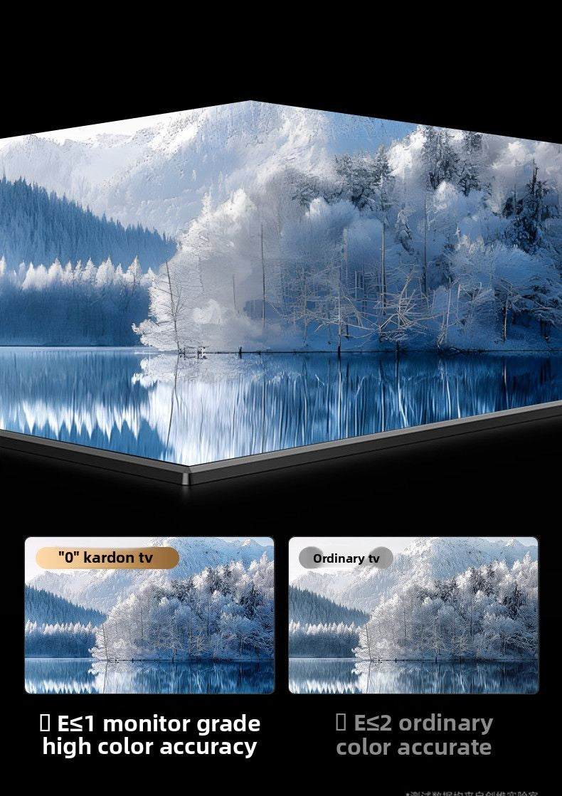 Large Screen Borderless Full Screen Ace 100inch Voice Control TV Ultra Clear Eye Protection Wall Mount 85/75/65/ 55inch