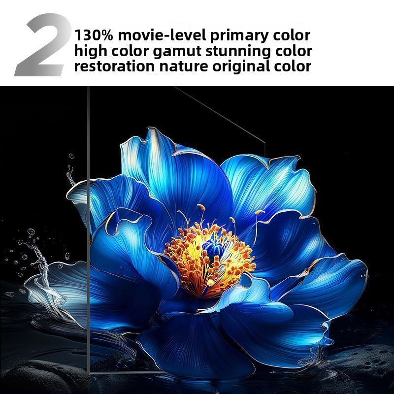TCL TV 75inch Quality Small Cannon 288Hz High Refresh High Color Gamut 64GB TV V68L Pro