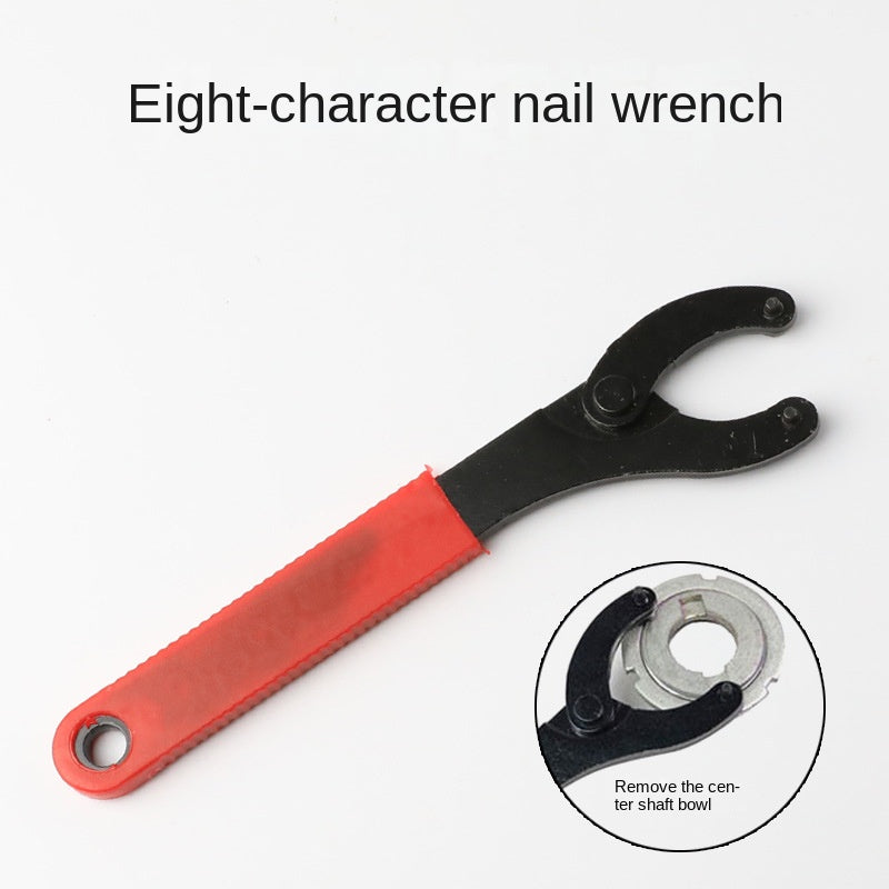Bicycle Car Repair Tools Flywheel a Clamping Ring Installation and Disassembly Eight-Character Wrench Bottom Bracket Cup Wrench Repair Tools