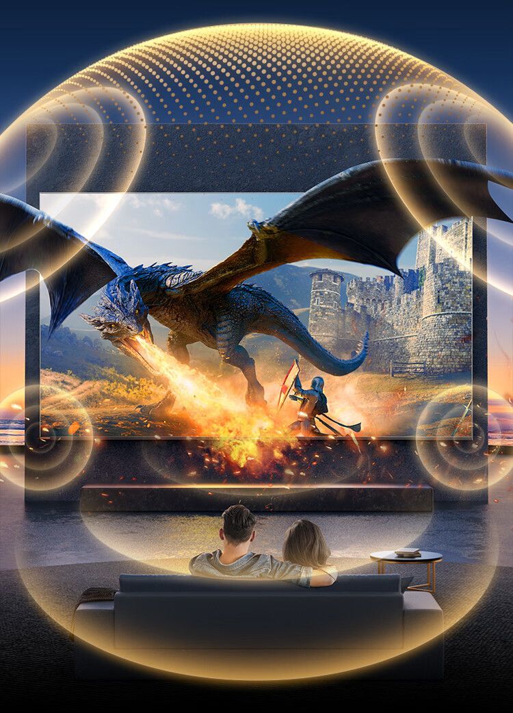 Skyworth Smart 75inch Ultra-Thin TV 240Hz No Lag 4G+64G Large Memory G-Quality Chip Backlight