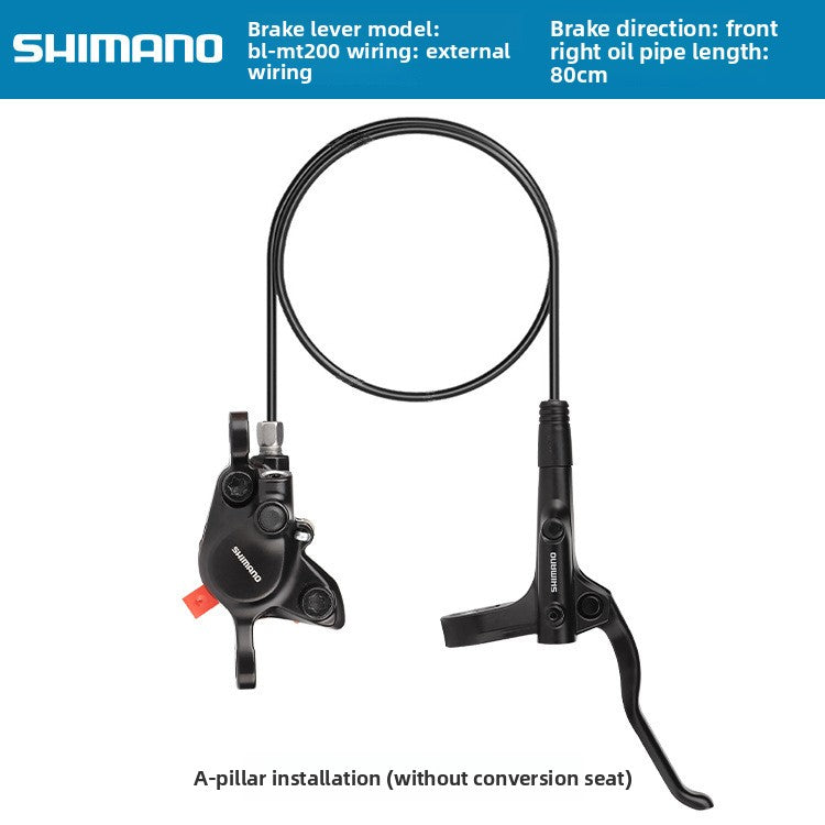 SHIMANO MT200 Oil Brake Mountain Bike Hydraulic Disc Brake Folding Bike Oil Brake
