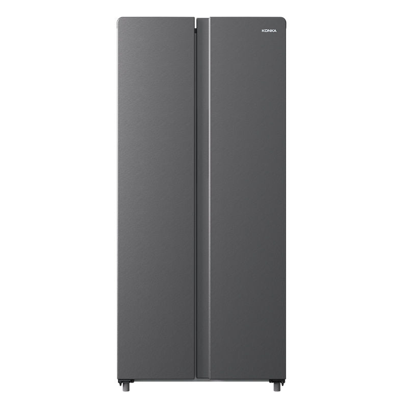 Konka 400 Liters Double-Door New Refrigerator Ultra-Thin Embedded Double Door Large Capacity off-Price Household Energy-Saving Refrigerator 40j