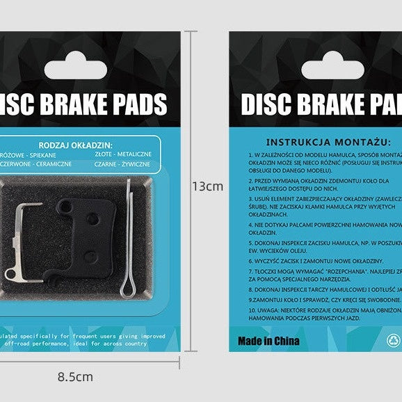 Mountain Bike Universal Semi-Metal Brake Linings Bb5 M355 M446 Oil Disc Disc Brake Block Brake Pad