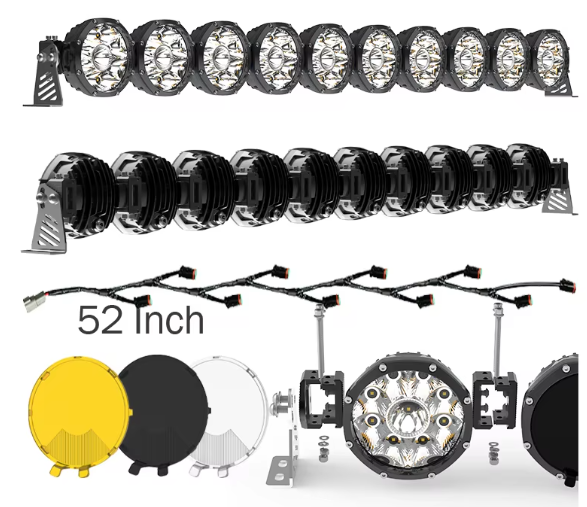 4X4 Truck UTV Barra Led 52 Pulgadas Para Automovile