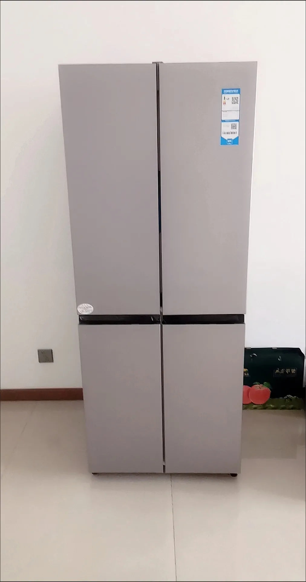 Haier 402L Refrigerator cross four-door first-class energy-saving ultra-thin embedded smart home