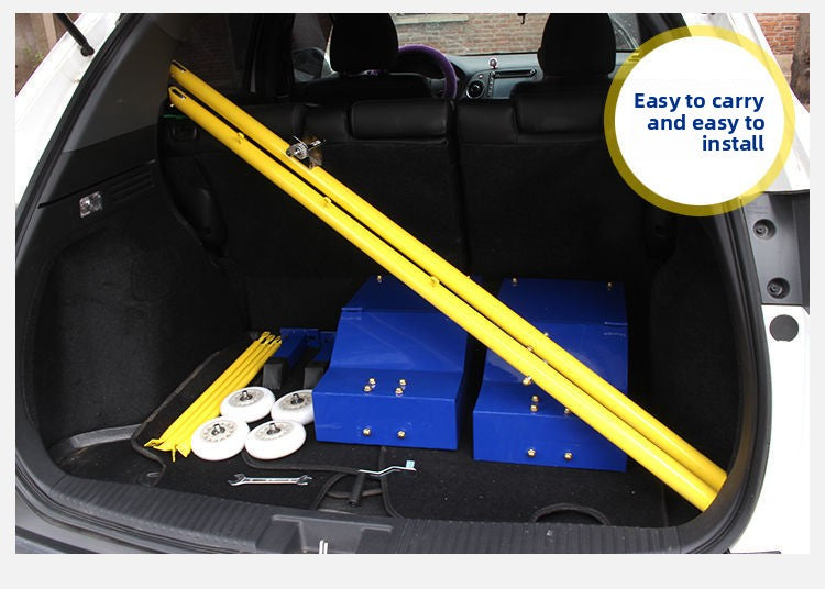 Badminton Net Frame Net Post Portable Standard Mobile Competition Badminton Frame Standard Indoor and Outdoor Badminton Post