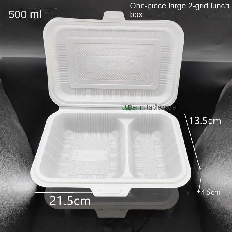 Disposable plastic lunch box 280ml 350ml 400ml 450ml 600ml 800pcs in a box