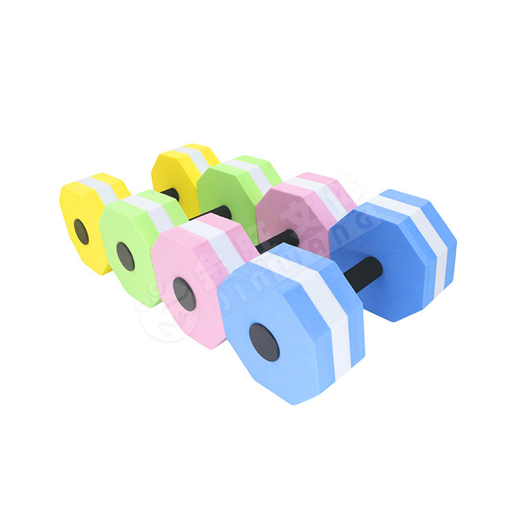 Swimming Water Dumbbells for Children and Adults, Beginner's Aid, Professional Water Yoga Exercise Training EVA Floating Dumbbells