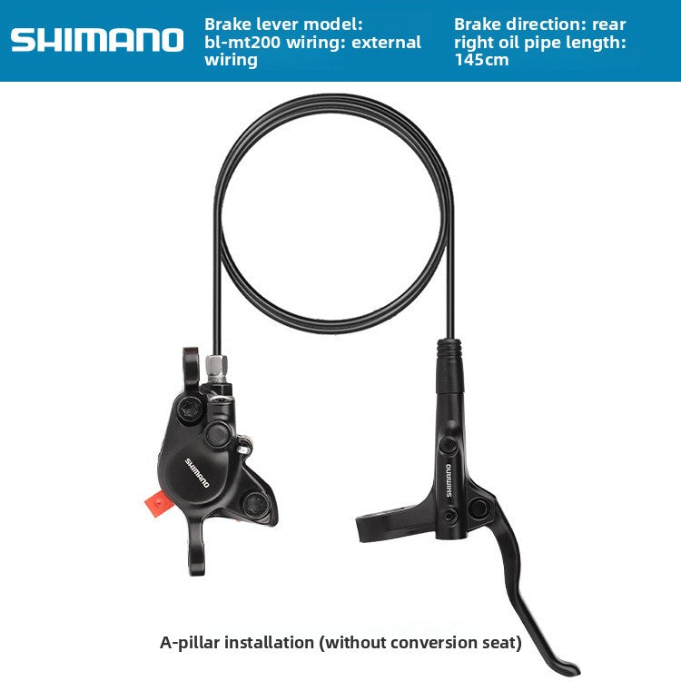 SHIMANO MT200 Oil Brake Mountain Bike Hydraulic Disc Brake Folding Bike Oil Brake