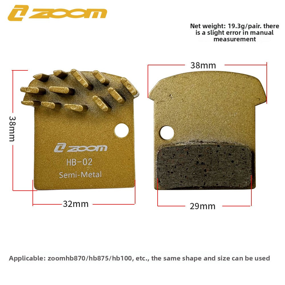 ZOOM HB875 Oil Brake Mountain Bike Oil Disc Hydraulic Disc Brake Bicycle Oil Tube Brake MT200