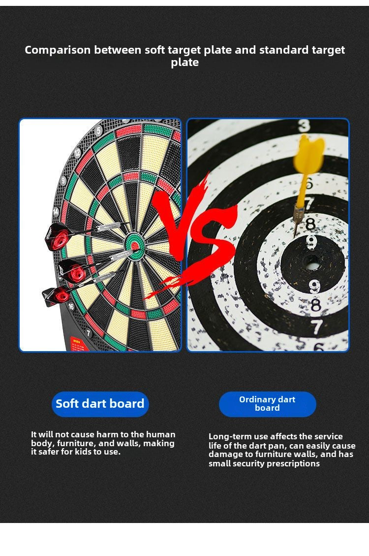 Cyeelife Official Authentic Products Safety Electronic Dart Board Set Household Indoor Scoring Adult and Children Flying Target