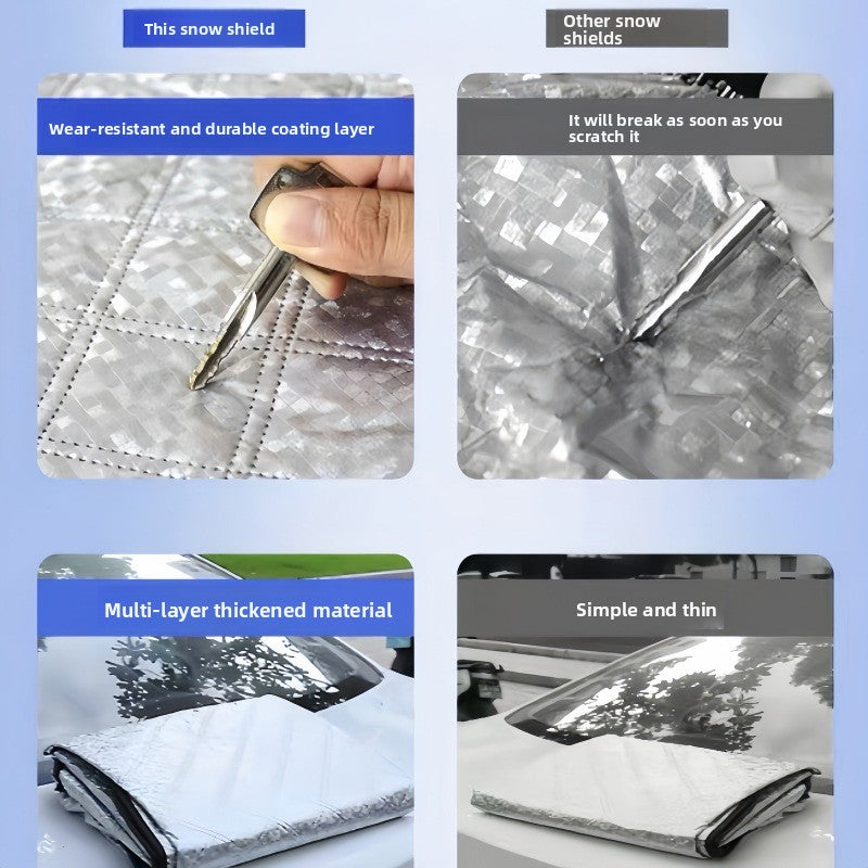 Car Sunshade Sun Protection Heat Insulation Car Cover Half Cover Car Sunshade Sun Protection Clothing Sunshade