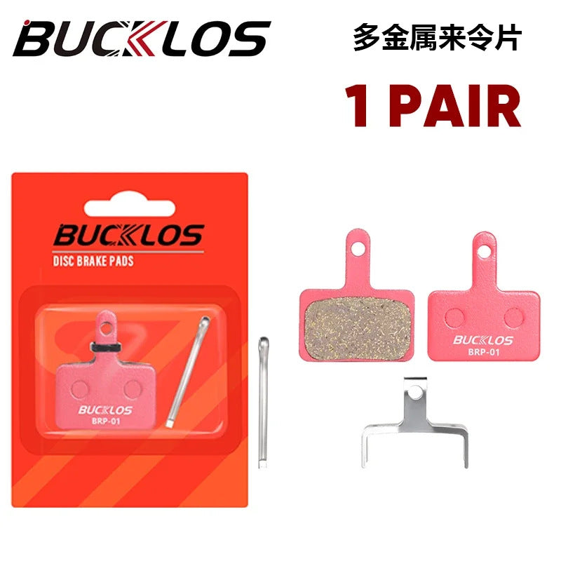 BUCKLOS Mountain Bike Cooling Pads MT200 Ceramic Resin Brake Pads B01S/B03S/B05S