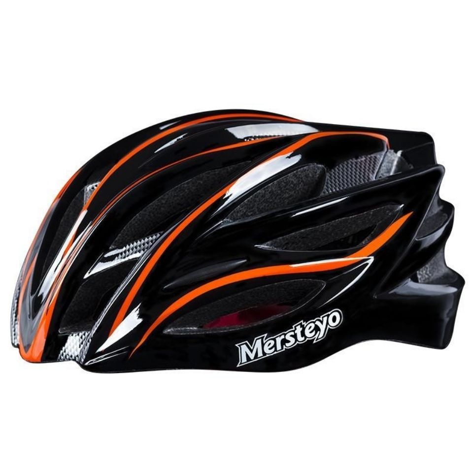 Riding Helmet Integrated Bicycle Helmet Mountain Bike Helmet Men's and Women's Helmet Light Helmet Riding Suit