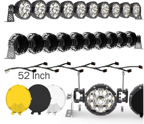 4x4 kc Off-road Lights Offroad Truck 52 Inch Led Light Bar